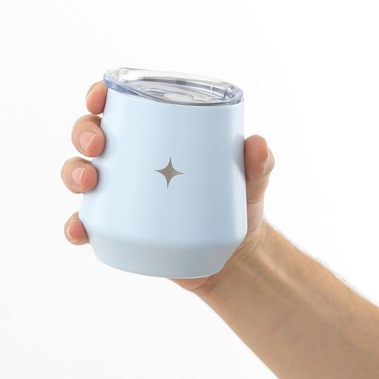 JoyJolt® 12oz. Vacuum Insulated Stemless Wine Tumbler with Lid
